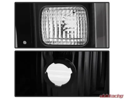 Xtune LED Tail Lights With Black Lens Hummer H3 2006-2009 - ALT-ON-HH306-LED-BK