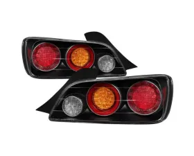 Xtune LED Tail Lights With Black Lens Honda S2000 2000-2003
