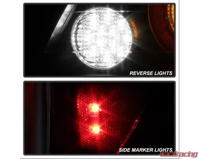 Xtune LED Tail Lights With Black Lens Honda S2000 2000-2003 - ALT-ON-HS2K00-LED-BK