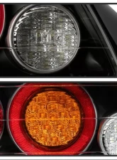 Xtune LED Tail Lights With Black Lens Honda S2000 2000-2003                                     - ALT-ON-HS2K00-LED-BK - Image 3