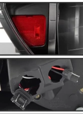 Xtune LED Tail Lights With Black Lens Honda S2000 2000-2003                                     - ALT-ON-HS2K00-LED-BK - Image 5