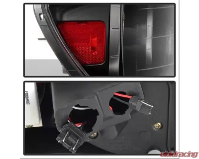 Xtune LED Tail Lights With Black Lens Honda S2000 2000-2003 - ALT-ON-HS2K00-LED-BK