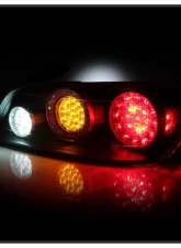 Xtune LED Tail Lights With Black Lens Honda S2000 2000-2003                                     - ALT-ON-HS2K00-LED-BK - Image 7