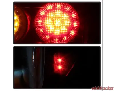 Xtune LED Tail Lights With Black Lens Honda S2000 2000-2003 - ALT-ON-HS2K00-LED-BK