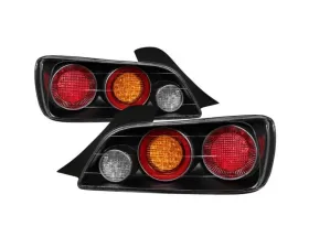 Xtune LED Tail Lights With Black Lens Honda S2000 2004-2008