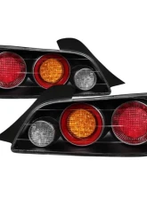 Xtune LED Tail Lights With Black Lens Honda S2000 2004-2008                                     - ALT-ON-HS2K04-LED-BK - Image 13