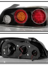 Xtune LED Tail Lights With Black Lens Honda S2000 2004-2008                                     - ALT-ON-HS2K04-LED-BK - Image 2