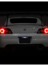 Xtune LED Tail Lights With Black Lens Honda S2000 2004-2008                                     - ALT-ON-HS2K04-LED-BK - Image 13