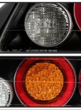 Xtune LED Tail Lights With Black Lens Honda S2000 2004-2008                                     - ALT-ON-HS2K04-LED-BK - Image 3