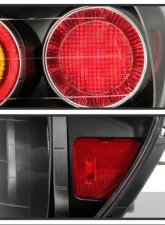 Xtune LED Tail Lights With Black Lens Honda S2000 2004-2008                                     - ALT-ON-HS2K04-LED-BK - Image 4