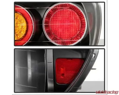 Xtune LED Tail Lights With Black Lens Honda S2000 2004-2008 - ALT-ON-HS2K04-LED-BK