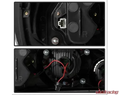 Xtune LED Tail Lights With Black Lens Honda S2000 2004-2008 - ALT-ON-HS2K04-LED-BK