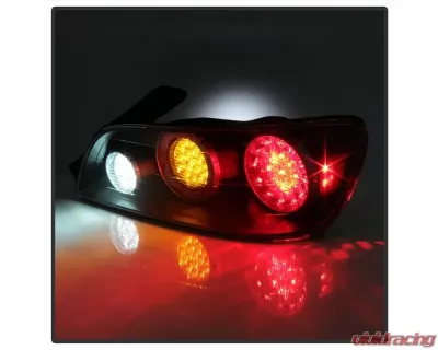 Xtune LED Tail Lights With Black Lens Honda S2000 2004-2008 - ALT-ON-HS2K04-LED-BK
