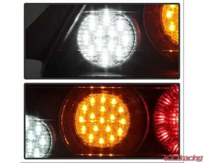 Xtune LED Tail Lights With Black Lens Honda S2000 2004-2008 - ALT-ON-HS2K04-LED-BK