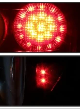 Xtune LED Tail Lights With Black Lens Honda S2000 2004-2008                                     - ALT-ON-HS2K04-LED-BK - Image 9