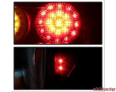 Xtune LED Tail Lights With Black Lens Honda S2000 2004-2008 - ALT-ON-HS2K04-LED-BK