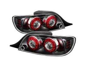 Xtune LED Tail Lights With Black Lens Mazda RX-8 2004-2008