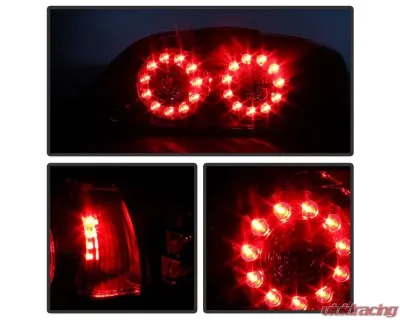 Xtune LED Tail Lights With Black Lens Mazda RX-8 2004-2008 - ALT-ON-MRX804-LED-BK