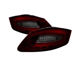 Xtune LED Tail Lights With Red Smoke Lens Porsche 987 Boxster | Cayman 2005-2008