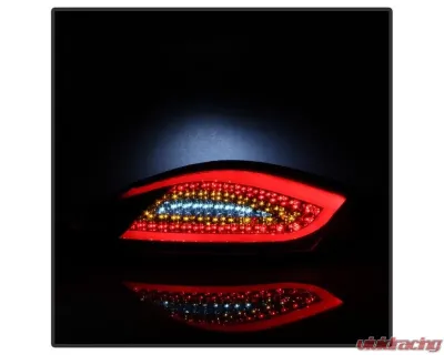 Xtune LED Tail Lights With Red Smoke Lens Porsche 987 Boxster | Cayman 2005-2008 - ALT-ON-P98705-LED-RS