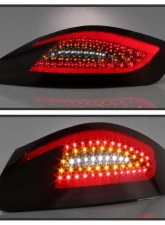 Xtune LED Tail Lights With Red Smoke Lens Porsche 987 Boxster | Cayman 2005-2008                                     - ALT-ON-P98705-LED-RS - Image 9