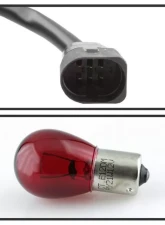 Xtune Light Bar Style LED Tail Lights With Red Clear Lens Porsche 997 2005-2008                                     - ALT-ON-P99705V2-LBLED-RC - Image 5