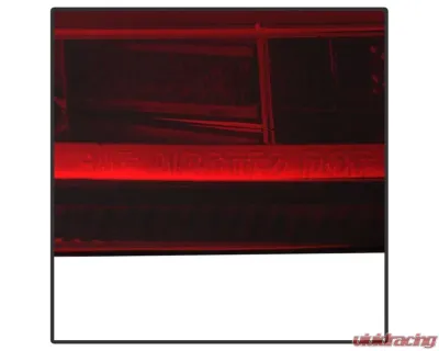 Xtune Light Bar Style LED Tail Lights With Red Clear Lens Porsche 997 2005-2008 - ALT-ON-P99705V2-LBLED-RC