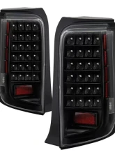 Xtune LED Tail Lights With Black Lens Scion XB 2008-2010                                     - ALT-ON-TSXB08-LED-BK - Image 8