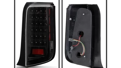 Xtune LED Tail Lights With Black Lens Scion XB 2008-2010                                     - ALT-ON-TSXB08-LED-BK - Image 2