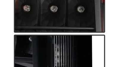 Xtune LED Tail Lights With Black Lens Scion XB 2008-2010                                     - ALT-ON-TSXB08-LED-BK - Image 3