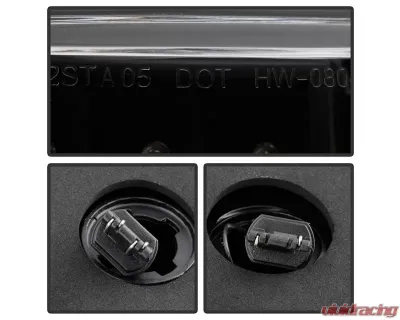 Xtune LED Tail Lights With Black Lens Scion XB 2008-2010 - ALT-ON-TSXB08-LED-BK