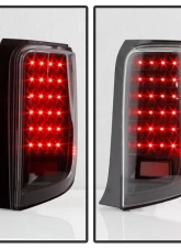 Xtune LED Tail Lights With Black Lens Scion XB 2008-2010                                     - ALT-ON-TSXB08-LED-BK - Image 5