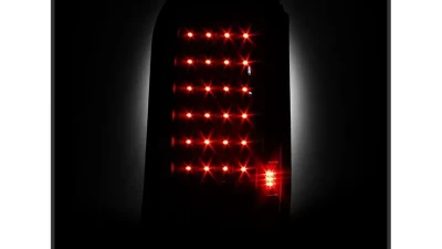 Xtune LED Tail Lights With Black Lens Scion XB 2008-2010                                     - ALT-ON-TSXB08-LED-BK - Image 6