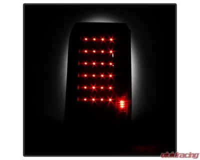 Xtune LED Tail Lights With Black Lens Scion XB 2008-2010 - ALT-ON-TSXB08-LED-BK