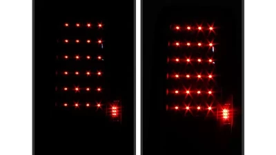 Xtune LED Tail Lights With Black Lens Scion XB 2008-2010                                     - ALT-ON-TSXB08-LED-BK - Image 8