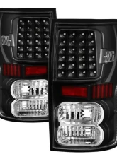 Xtune LED Tail Lights With Black Lens Toyota Tundra 2007-2013                                     - ALT-ON-TTU07-LED-BK - Image 10
