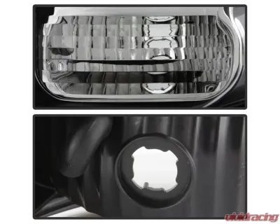 Xtune LED Tail Lights With Black Lens Toyota Tundra 2007-2013 - ALT-ON-TTU07-LED-BK