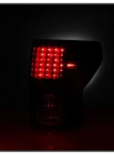 Xtune LED Tail Lights With Black Lens Toyota Tundra 2007-2013                                     - ALT-ON-TTU07-LED-BK - Image 7