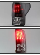 Xtune LED Tail Lights With Black Lens Toyota Tundra 2007-2013                                     - ALT-ON-TTU07-LED-BK - Image 9