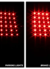 Xtune LED Tail Lights With Black Lens Toyota Tundra 2007-2013                                     - ALT-ON-TTU07-LED-BK - Image 10