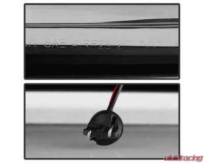 Xtune Light Bar Style LED Tail Lights With Chrome Lens Toyota Tundra 2014-2021 - ALT-ON-TTU14-LBLED-C