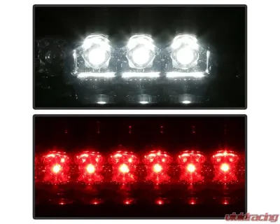 Xtune LED 3rd Brake Lights With Smoke Lens Chevrolet | GMC 1988-1998 - BKL-CCK88-LED-SM