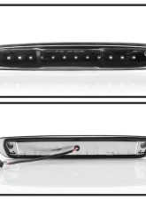 Xtune LED 3rd Brake Lights With Black Lens Chevrolet Silverado | GMC Sierra 2007-2013                                     - BKL-CSIL07-LED-BK - Image 2