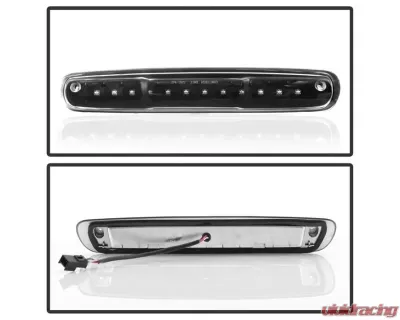 Xtune LED 3rd Brake Lights With Black Lens Chevrolet Silverado | GMC Sierra 2007-2013 - BKL-CSIL07-LED-BK