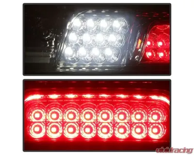 Xtune LED 3rd Brake Lights With Smoked Lens Chevrolet Silverado | GMC Sierra 2014-2016 - BKL-CSIL14-LED-SM