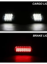 Xtune LED 3rd Brake Lights With Smoked Lens Chevrolet Silverado | GMC Sierra 2014-2016                                     - BKL-CSIL14-LED-SM - Image 10