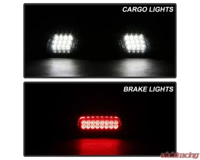 Xtune LED 3rd Brake Lights With Smoked Lens Chevrolet Silverado | GMC Sierra 2014-2016 - BKL-CSIL14-LED-SM