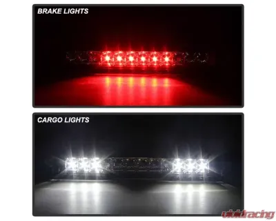 Xtune LED 3rd Brake Lights With Smoked Lens Chevrolet Silverado | GMC Sierra 1999-2006 - BKL-CSIL99-LED-SM