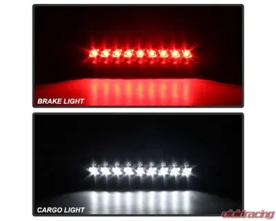 Xtune LED 3rd Brake Lights With Black Lens Dodge Ram 2002-2008 - BKL-DR02-LED-BK