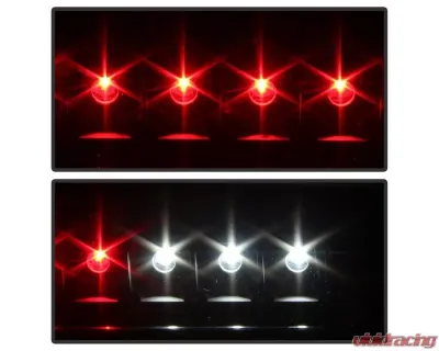 Xtune LED 3rd Brake Lights With Black Lens Dodge Ram 1994-2001 - BKL-DR94-LED-BK